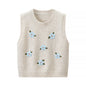 Women's Jacquard Knit Layering Vest
