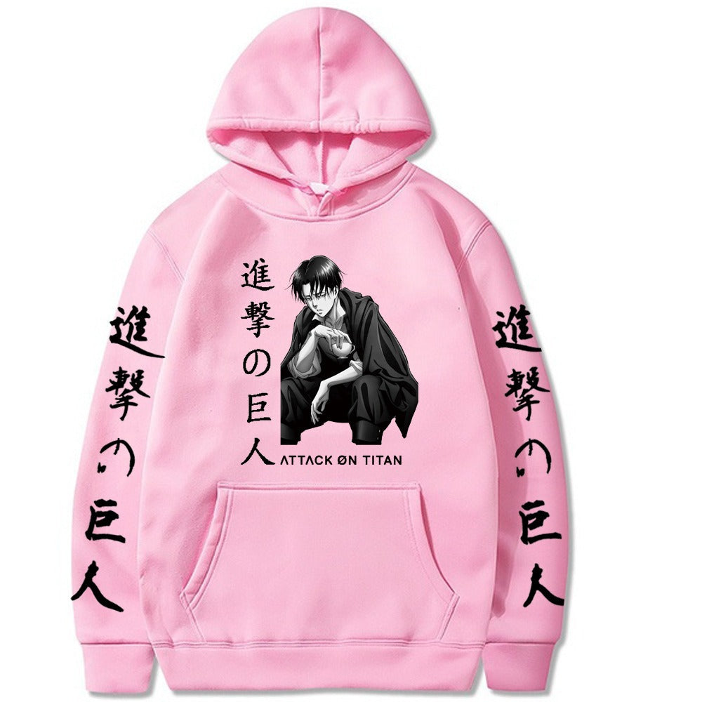 Attack on Titan Printed Hooded Sweatshirt for Mens