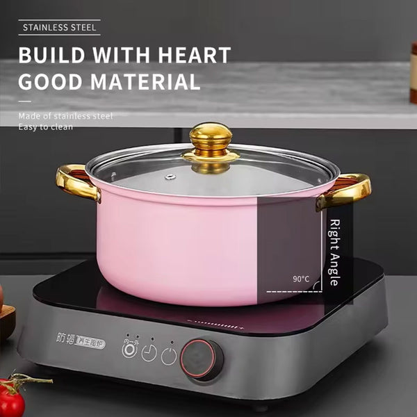 12-Piece Stainless Steel Cookware Set
