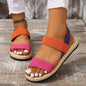 Open Toe Flat Sandals
