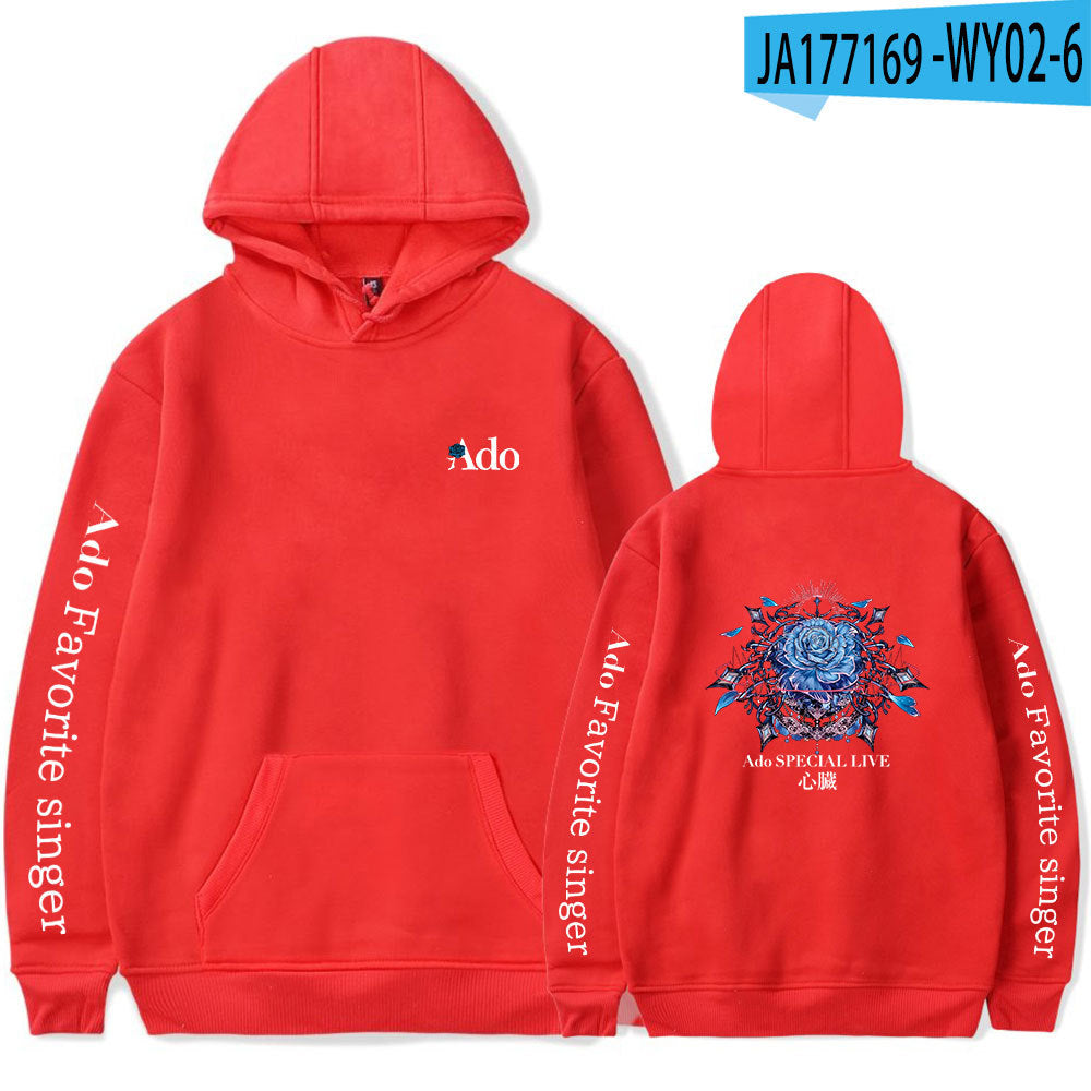 Ado anime pullover Hoodies