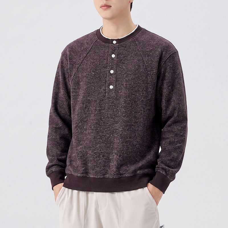 Two-Piece Pullover Sweatshirt