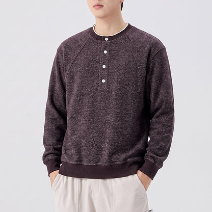 Two-Piece Pullover Sweatshirt