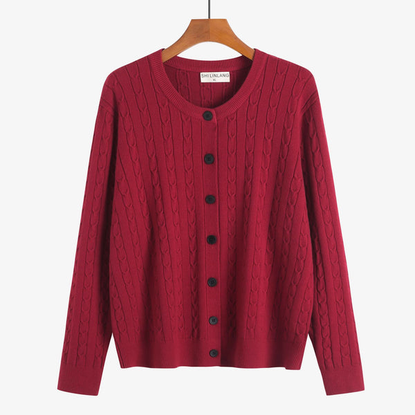 Womens Knit Cardigan Sweater Coat