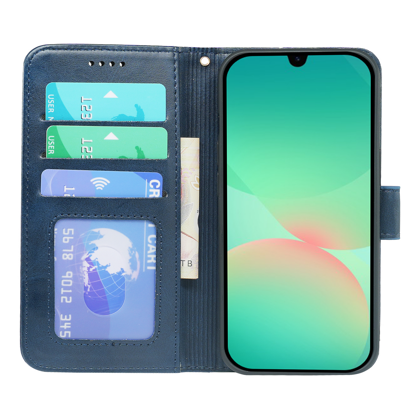 Samsung Galaxy A16 / A16 5G Book Flip Case Leather Wallet