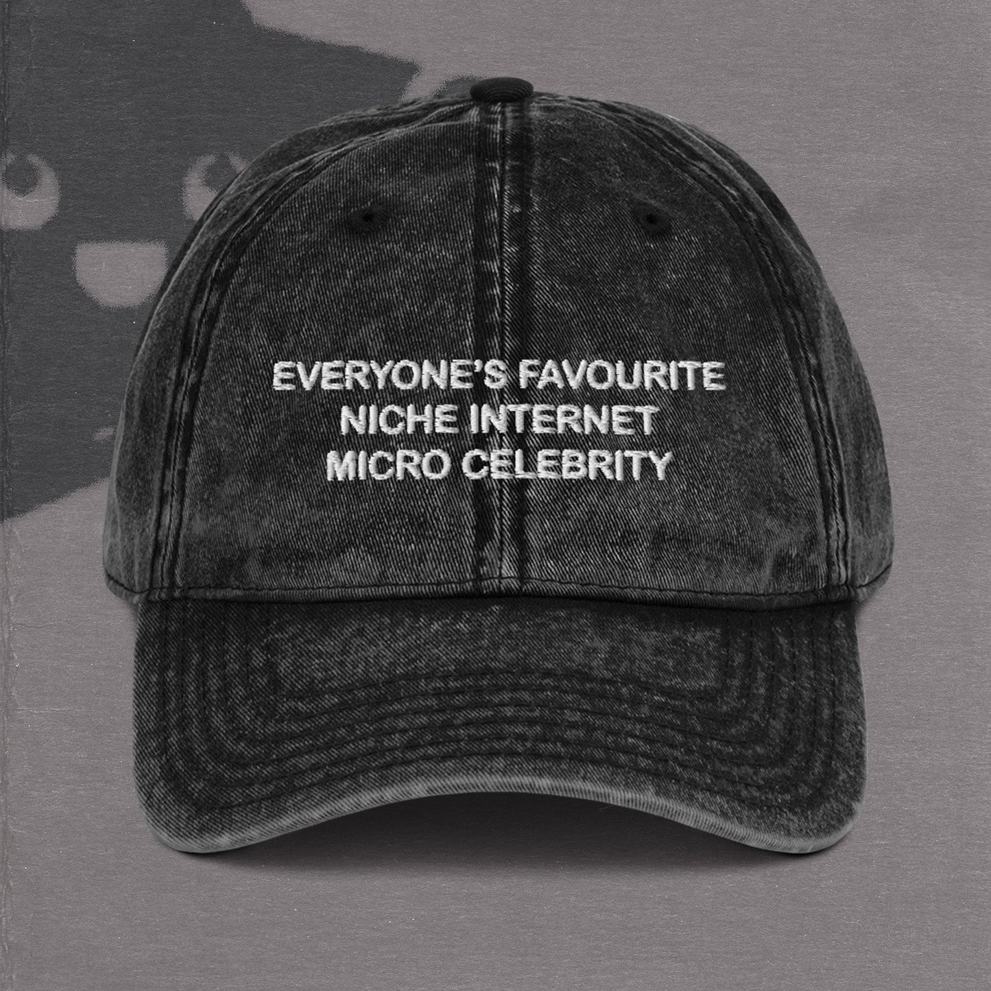 niche internet micro celebrity - baseball cap