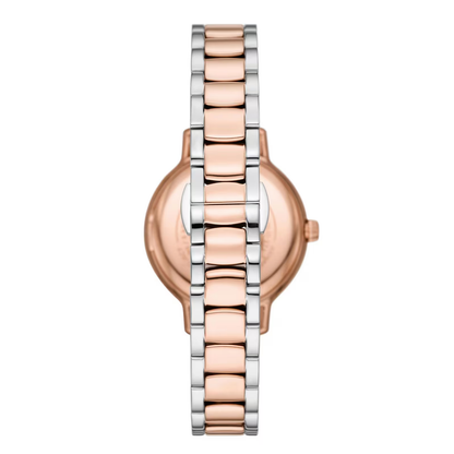 Emporio Armani Ladies Watch AR11499 - 32mm Cleo Rose Gold & Silver Crystal Dial