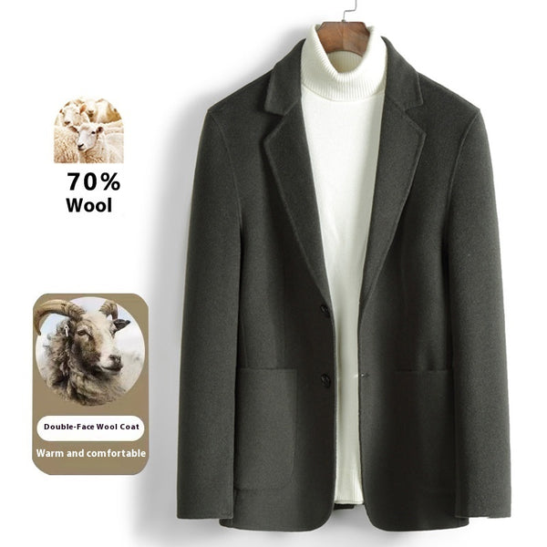 Sheep Wool Double-faced Jacket