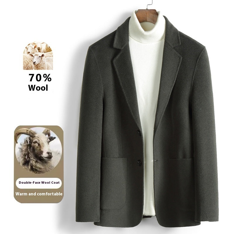 Sheep Wool Double-faced Jacket