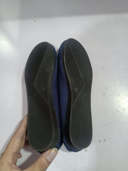 Women's Knit Mesh Slip-On Flat Shoes – Breathable Round Toe Casual Flats