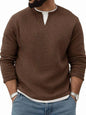 Crew-Neck Long-Sleeve Top