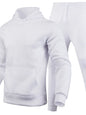 Ensemble sweat à capuche et pantalon à manches longues grande taille pour homme