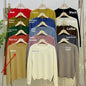 Womens Half High Collar Knitted Bottoming Shirt Sweater