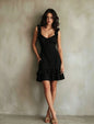 Women's V-Neck Ruffle Hem Midi Dress | Sleeveless Slim Fit | 6 Colours | S–3XL