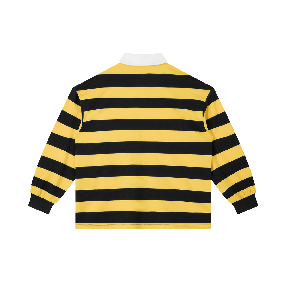 Waran Color Block Stripe Polo Shirt
