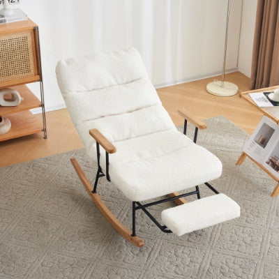 Fauteuil inclinable avec repose-pieds intégré