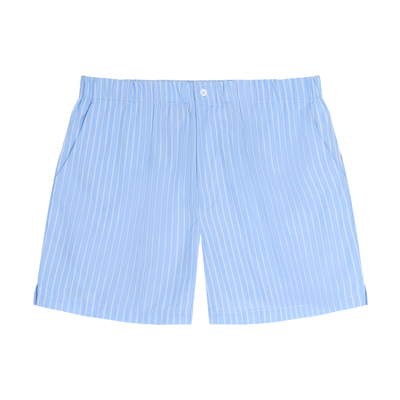 Waran Striped Elastic Waist Shorts
