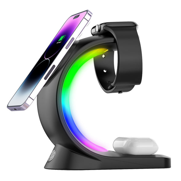 4-in-1 Magnetic Charger with Ambient Light