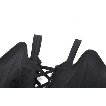 Dark In Love Vespertilio Bat Wing Vest - Gothic Waistcoat