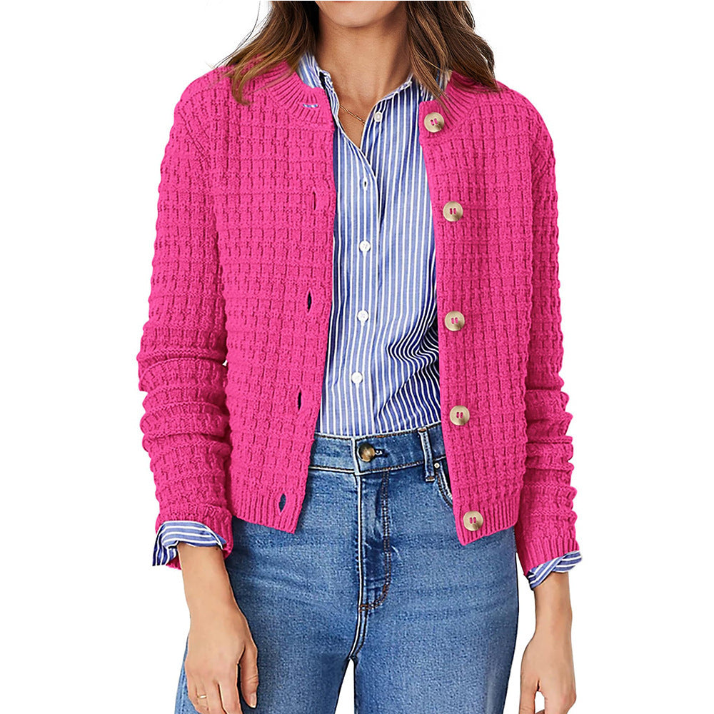 Women's Knitted Cardigan Sweater