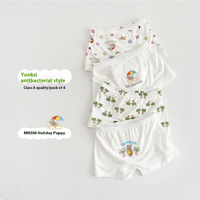 Children's Pure Cotton Antibacterial inner