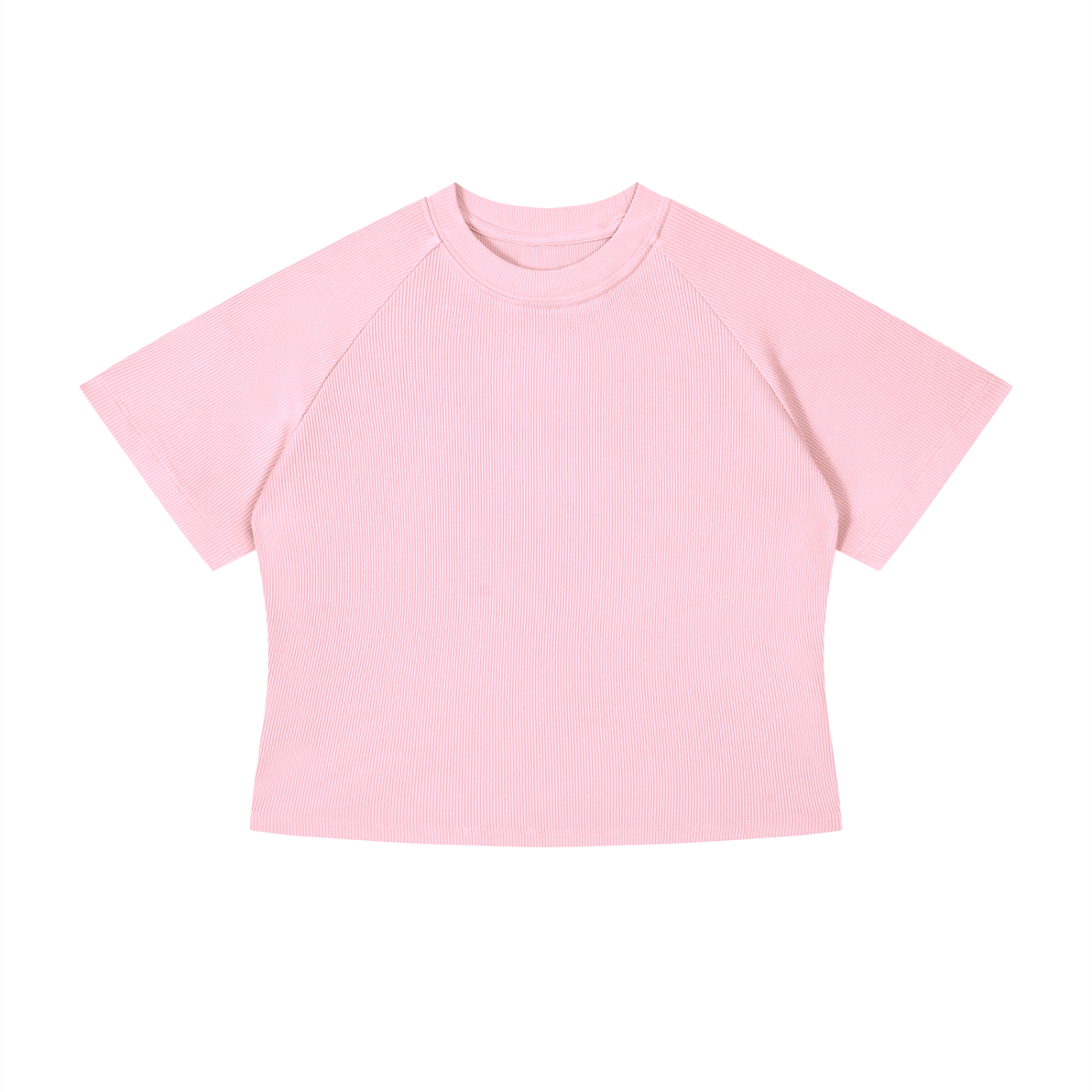 Women's Mineral Wash Crop T-Shirt 260GSM