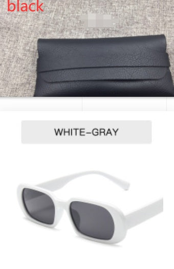Lunettes de soleil rétro à petite monture pour femme, couleur bonbon, à la mode