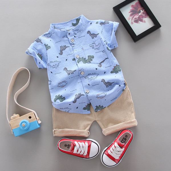 Baby Boy Short Sleeve Suit