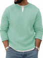 Crew-Neck Long-Sleeve Top