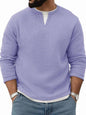 Crew-Neck Long-Sleeve Top