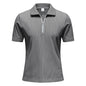 Men's Corduroy Half-Zip Polo Shirt - Short Sleeve