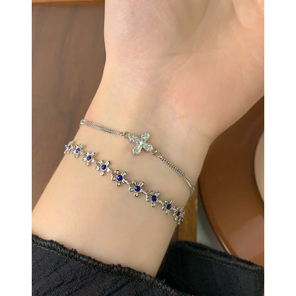 Flower Drip Glazed Bracelet
