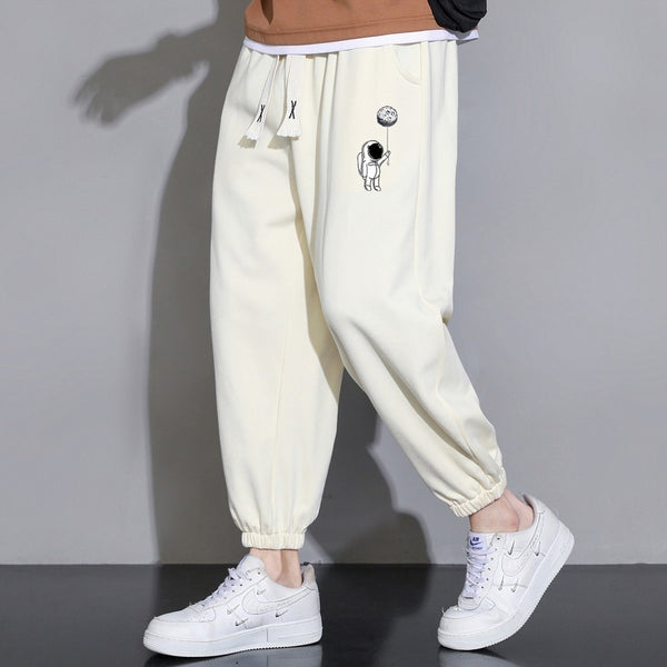 Pantalon long décontracté ample pour homme