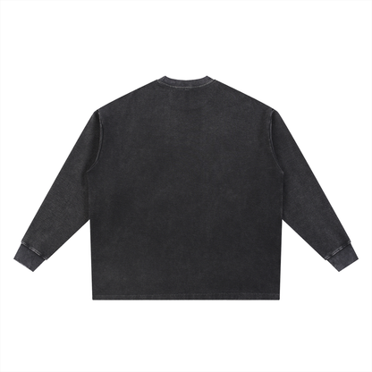 Waran Mineral Wash Waffle Oversized T-Shirt