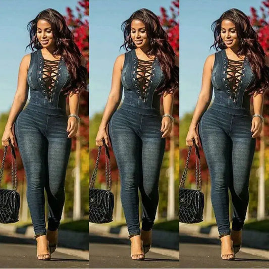Jean skinny en denim