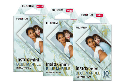 Fujifilm Instax Mini Instant Photo Film - Blue Marble
