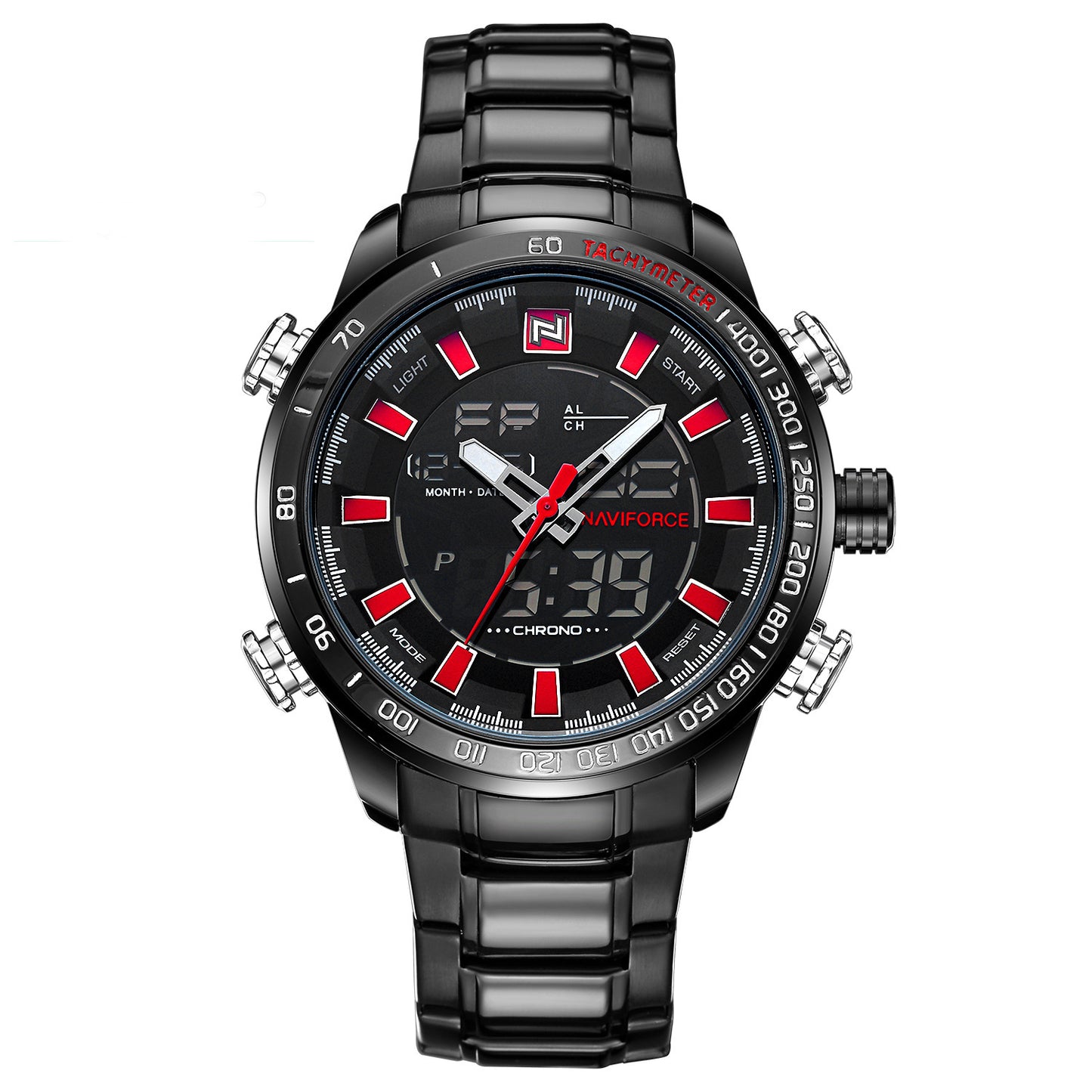 NAVIFORCE Men's Luminous Electronic Watch