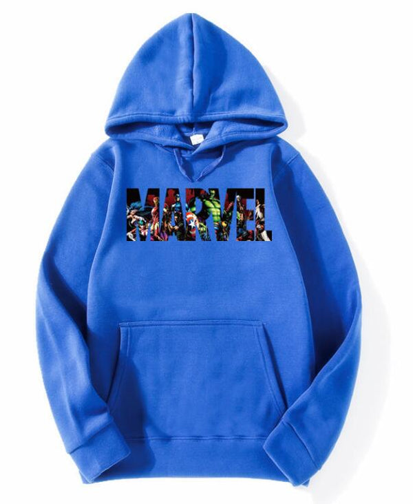 Men's Marvel Print Hoodie