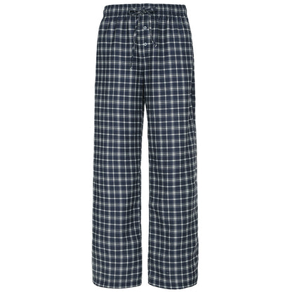 Womens Lace-up Button Casual Baggy Straight Trousers