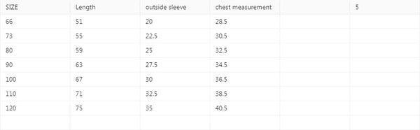 Baby Plush Outer Wear