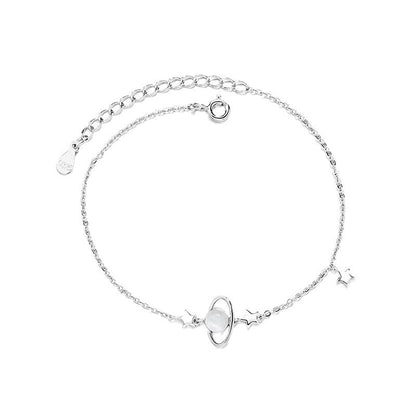 Sterling Silver Planet Bracelet