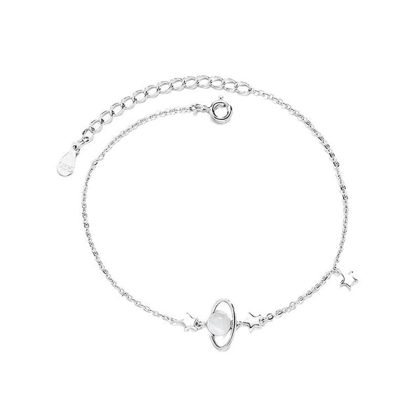 Bracelet planète en argent sterling