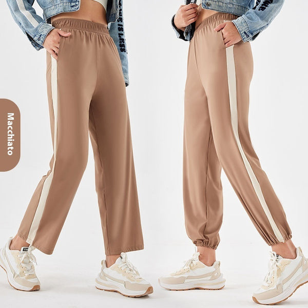 High-Waist Summer Casual Pants