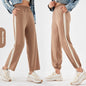 Spring And Summer Cool Sunscreen High Waist Slimming Casual Pants