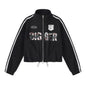 Stand Collar Loose Fit Jacket