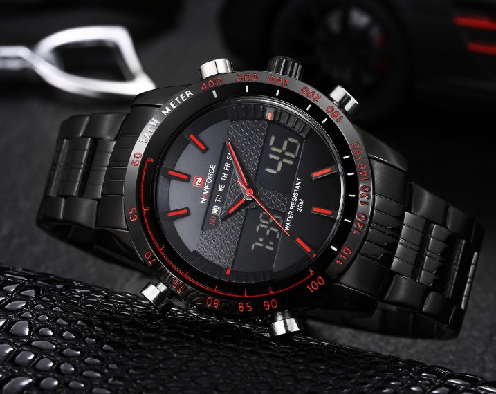 Naviforce Mens Sports Wrist Watch