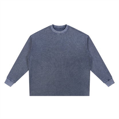 Waran Mineral Wash Waffle Oversized T-Shirt