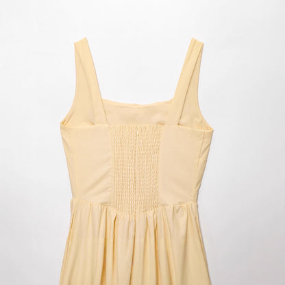 Robe bustier cintrée avec nœud papillon pour femme