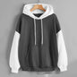Women's Loose Patchwork Hoodies