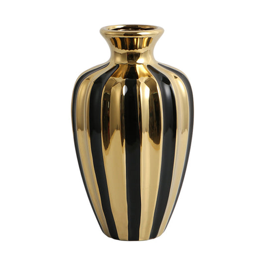 Light luxury ceramic jars creative living room vases flower arrangements ceramic jars dining table decorations handicrafts